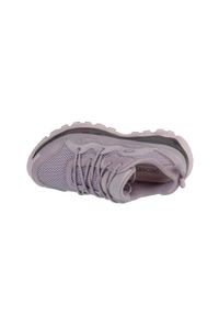 skechers - Buty do chodzenia damskie Skechers Uno Chaos. Kolor: szary. Materiał: skóra. Szerokość cholewki: normalna. Sport: turystyka piesza