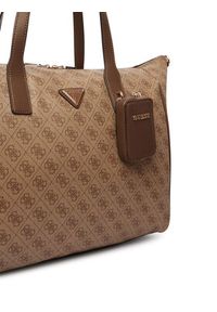 Guess Torba weekendowa Latona Travel TWHB92 11017 Brązowy. Kolor: brązowy. Materiał: skóra #7