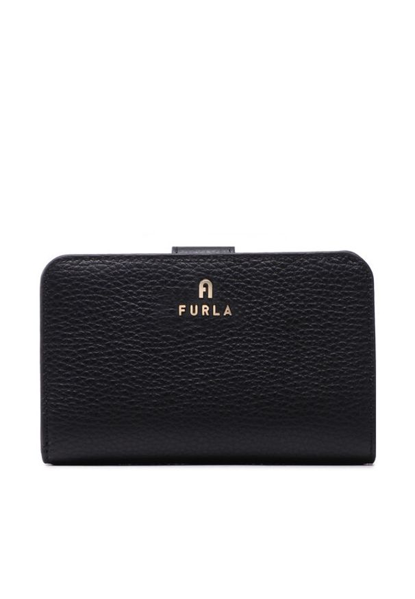 Furla Portfel Camelia WP00314-HSF000-O6000-1-007-20-CN-P Czarny. Kolor: czarny. Materiał: skóra
