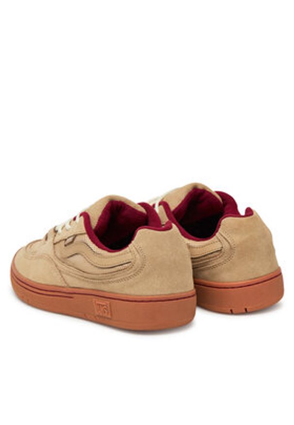 Vans Sneakersy Speed Ws VN000D88BF01 Beżowy. Kolor: beżowy. Materiał: zamsz, skóra