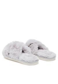 DeeZee Kapcie VT2481 Szary. Kolor: szary. Materiał: materiał