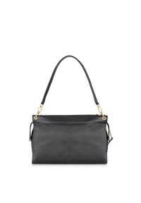 Ochnik - Torebka damska. Kolor: czarny. Wzór: aplikacja. Materiał: skórzane #5