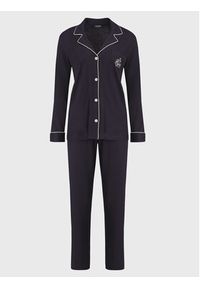 Lauren Ralph Lauren Piżama I819950 Granatowy. Kolor: niebieski. Materiał: bawełna #3