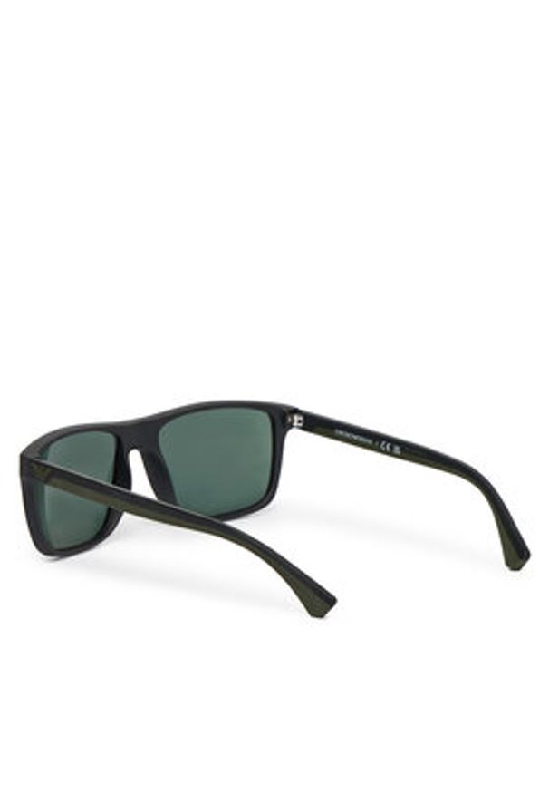 Emporio Armani Okulary przeciwsłoneczne 0EA4033 500171 Czarny. Kolor: czarny