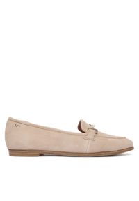 Loafersy Tamaris. Kolor: beżowy #1
