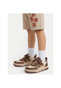 Sneakersy Guess. Kolor: beżowy #1