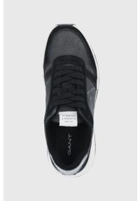 GANT - Gant Buty Rawsson kolor czarny. Nosek buta: okrągły. Zapięcie: sznurówki. Kolor: czarny. Materiał: materiał, włókno, guma
