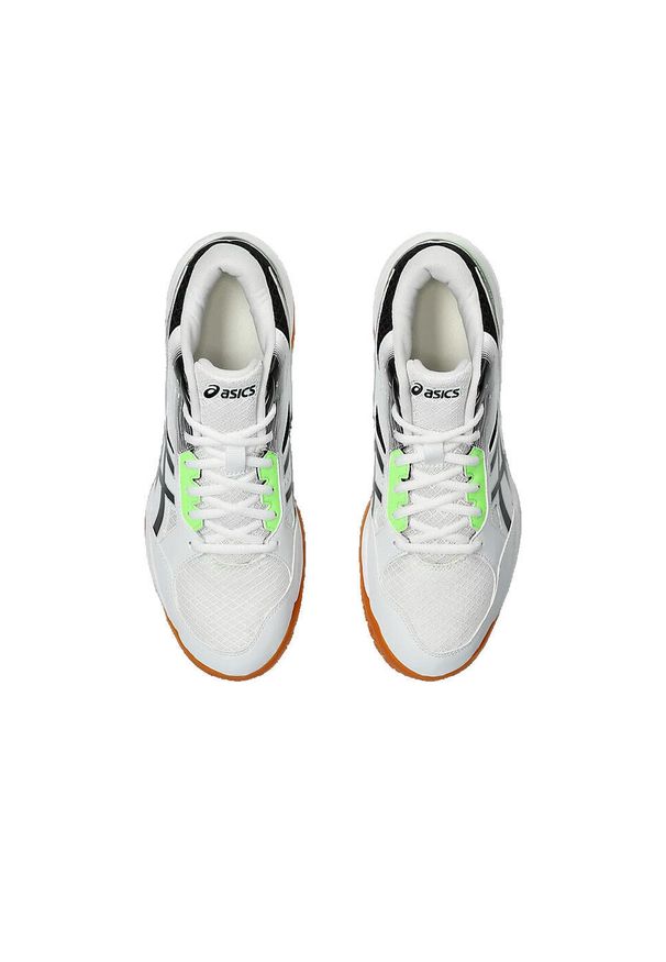 Buty siatkarskie męskie Asics Gel Task Mt 3. Zapięcie: sznurówki. Kolor: biały, wielokolorowy, czarny. Materiał: materiał, syntetyk. Szerokość cholewki: normalna