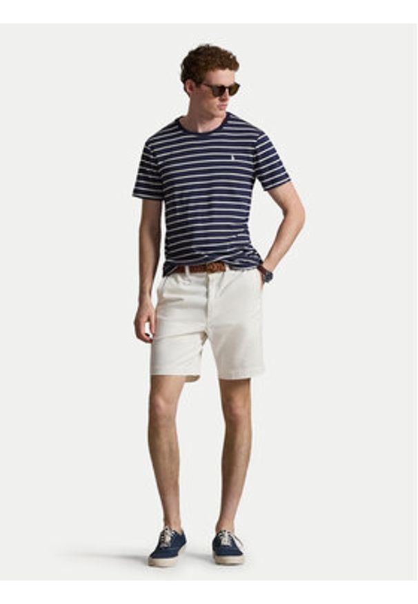 Polo Ralph Lauren T-Shirt 710B16648001 Granatowy Regular Fit. Typ kołnierza: polo. Kolor: niebieski. Materiał: bawełna