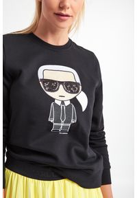 Karl Lagerfeld - Bluza KARL LAGERFELD. Okazja: na co dzień. Materiał: bawełna. Wzór: haft, aplikacja. Styl: casual #4