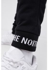 The North Face Spodnie męskie kolor czarny z aplikacją. Kolor: czarny. Wzór: aplikacja #3