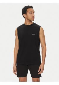 Jack & Jones - Jack&Jones Tank top Varenna 12273524 Czarny Oversize. Kolor: czarny. Materiał: bawełna
