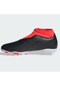 Adidas - Buty adidas Predator League Ll Fg Jr IG7754 czarne. Okazja: na imprezę. Kolor: czarny. Materiał: materiał. Szerokość cholewki: normalna. Sport: piłka nożna #3