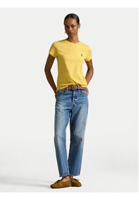 Polo Ralph Lauren T-Shirt 211B14605017 Żółty Classic Fit. Typ kołnierza: polo. Kolor: żółty. Materiał: bawełna #2