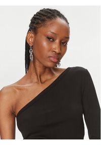 Calvin Klein Bluzka K20K206063 Czarny Slim Fit. Kolor: czarny. Materiał: syntetyk #4