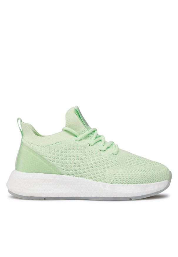 Sneakersy Sprandi. Kolor: zielony