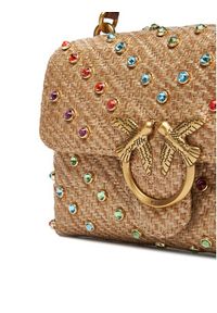 Pinko - PINKO Torebka Love Lady Puff Mini Cl PE 25 PLTT 100044 A2CG Beżowy. Kolor: beżowy #5