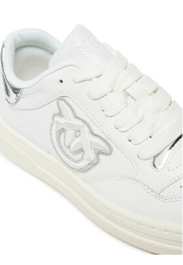 Pinko - PINKO Sneakersy Mandy 11 SS0077 P014 Biały. Kolor: biały. Materiał: skóra
