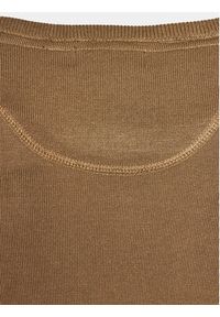 Brave Soul Sweter MK-36ARUNDELB Brązowy Regular Fit. Kolor: brązowy. Materiał: wiskoza #5