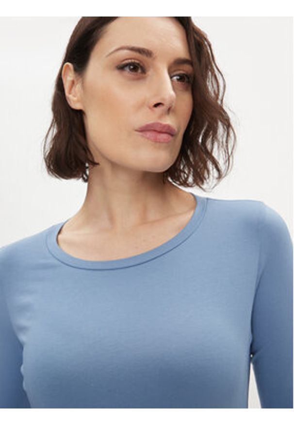 Weekend Max Mara Bluzka Multia 2415971031 Niebieski Regular Fit. Kolor: niebieski. Materiał: bawełna