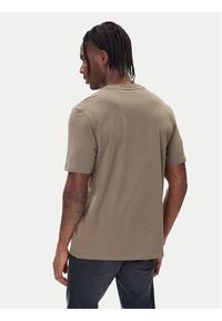 Hugo - HUGO T-Shirt Dero222 50466158 Beżowy Regular Fit. Kolor: beżowy. Materiał: bawełna #4