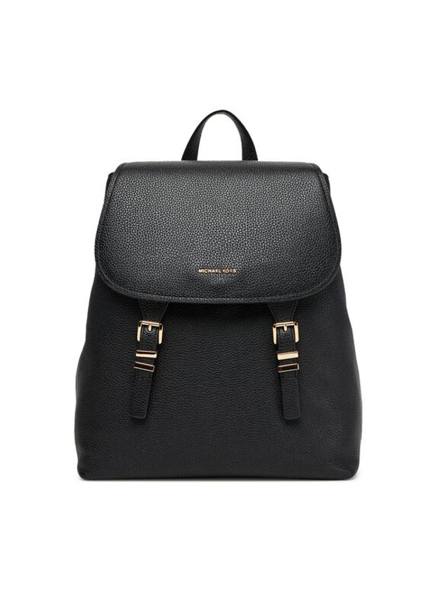 MICHAEL Michael Kors Plecak Quinn 30T5GQNB2L Czarny. Kolor: czarny. Materiał: skóra