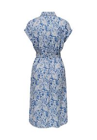 only - ONLY Sukienka koszulowa Hannover 15191953 Niebieski Regular Fit. Kolor: niebieski. Materiał: syntetyk. Typ sukienki: koszulowe #2