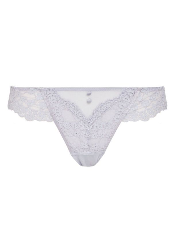 Hunkemöller Stringi Daisy 301149 Fioletowy. Kolor: fioletowy. Materiał: syntetyk