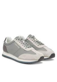 Calvin Klein Sneakersy Low Top Lace Up Repreve Mix HM0HM01828 Szary. Kolor: szary. Materiał: materiał #5
