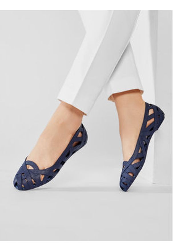 melissa - Melissa Baleriny Jean+Jason Wu VI Ad 31698 Granatowy. Kolor: niebieski