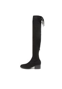 Steve Madden Muszkieterki Gerardine SM11001162-04001-001 Czarny. Kolor: czarny. Materiał: materiał
