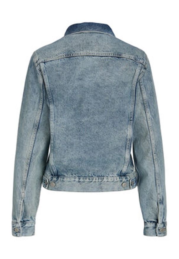 JJXX Kurtka jeansowa 12206762 Niebieski Regular Fit. Kolor: niebieski. Materiał: bawełna, jeans