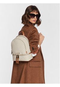 MICHAEL Michael Kors Plecak Rhea Zip 30S7GEZB1B Beżowy. Kolor: beżowy. Materiał: skóra #6