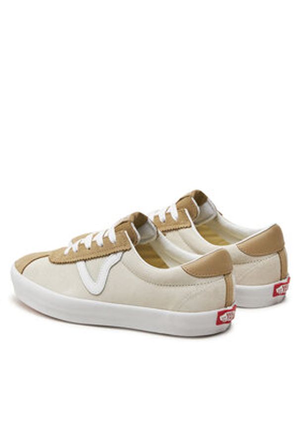 Vans Tenisówki Sport Low VN000D094MG1 Beżowy. Kolor: beżowy. Materiał: zamsz, skóra. Styl: sportowy