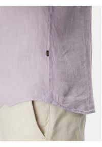 BOSS Koszula 50537382 Fioletowy Regular Fit. Kolor: fioletowy. Materiał: len #2