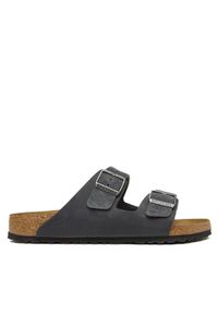 Birkenstock Klapki Arizona 1032435 Szary ciemny. Kolor: szary. Materiał: zamsz, skóra #1