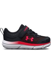 Buty Under Armour BINF Assert 10, Dzieci. Kolor: czarny. Materiał: materiał. Sport: turystyka piesza