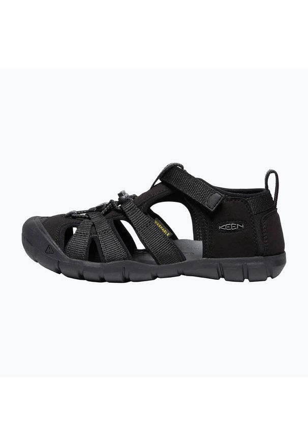 keen - Sandały juniorskie KEEN Seacamp II CNX. Kolor: czarny