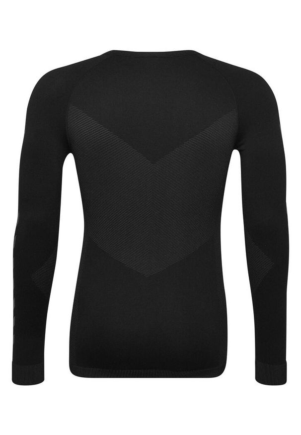 Koszulka męska Hummel manches longues First Seamless. Kolor: czarny. Materiał: materiał. Sport: fitness