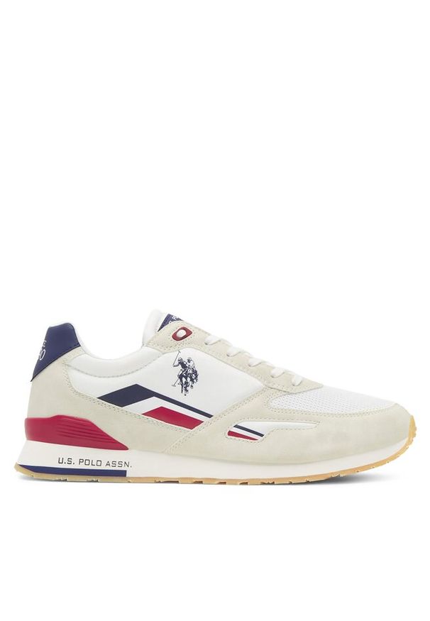 Sneakersy U.S. Polo Assn.. Kolor: biały