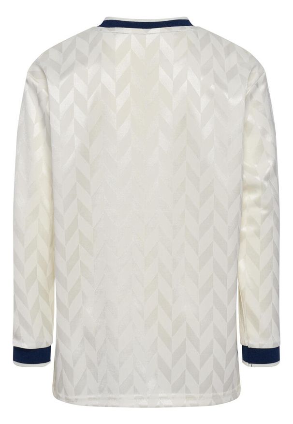 Dziecięca koszulka z długim rękawem Hummel Pleks. Kolor: biały. Długość rękawa: długi rękaw. Długość: długie