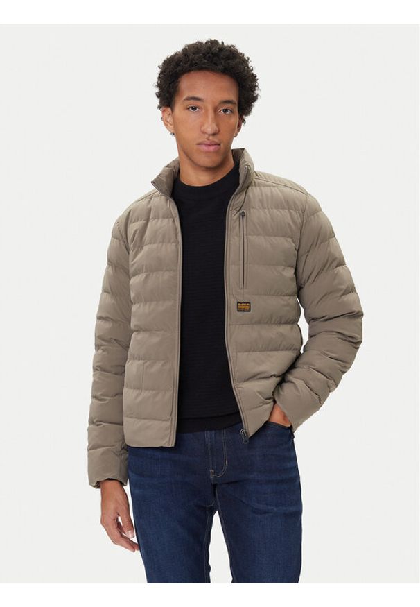 G-Star RAW - G-Star Raw Kurtka zimowa Foundation D24276-D518 Zielony Regular Fit. Kolor: zielony. Materiał: syntetyk. Sezon: zima