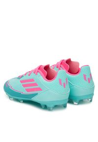 Adidas - adidas Buty do piłki nożnej F50 League Messi Firm/Multi-Ground IH0931 Turkusowy. Kolor: turkusowy. Materiał: materiał #6