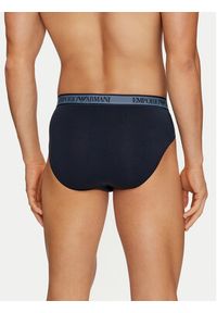 Emporio Armani Underwear Komplet 3 par slipów 111734 4F717 70435 Granatowy. Kolor: niebieski. Materiał: bawełna #5