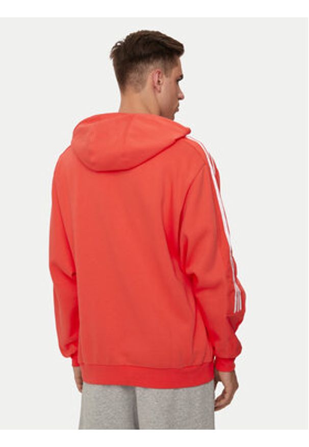 Adidas - adidas Bluza House of Tiro IV8123 Pomarańczowy Loose Fit. Kolor: pomarańczowy. Materiał: bawełna, syntetyk