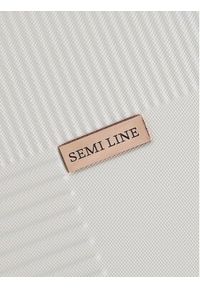 Semi Line Walizka średnia T5757-3 Écru #6