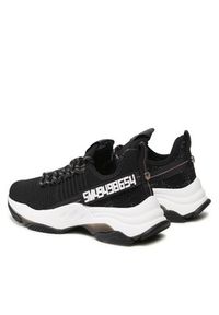 Steve Madden Sneakersy Maxilla-R SM11001603-04004-184 Czarny. Kolor: czarny. Materiał: materiał