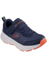 skechers - Adidasy Skechers Edgeride, Dzieci. Okazja: na uczelnię. Kolor: niebieski. Materiał: materiał. Model: Skechers Sport. Sport: joga i pilates