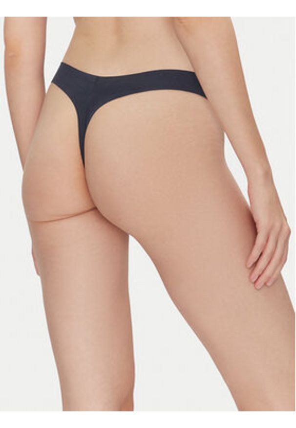 TOMMY HILFIGER - Tommy Hilfiger Komplet 3 par stringów UW0UW05959 Kolorowy. Materiał: bawełna. Wzór: kolorowy