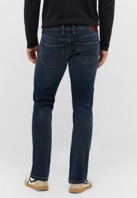 Męskie Spodnie jeansowe Mustang Style Oregon Slim Denim Blue 1016800 5000 883 #4